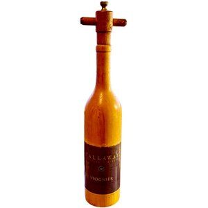 Callaway Viognier Wooden Wine Bottle Peppermill